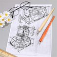 thumbnail image 5 of 10 Pcs Dip Pen Set Nib Pen Holder Comic Pen Nib Set Pen Ink Nib Calligraphy Pen Nibs Wooden Drawing, 5 of 5