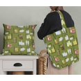 thumbnail image 5 of Soimoi Green Cotton Poplin Fabric Text & Soft Drinks Party Fabric Prints By Yard 56 Inch Wide, 5 of 5