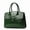 green, variant on Genuine Cowhide Leather Crocodile Grain Tote Bag, Women's Top-handle Shoulder Bag, Work Handbag