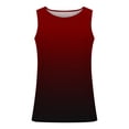 thumbnail image 3 of HVOBTTY Summer Men's Tank Top Round Neck Sleeveless Graphic Print Casual Lightweight Shirt, 3 of 3