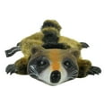thumbnail image 4 of Hyper Pet Real Skinz Stuffless Plush Raccoon Squeaky Dog Toy with Squeaker, Multi-Textured, Raccoon, Brown, 4 of 13