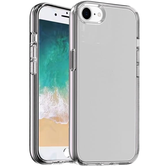 XPM for Apple iPhone 17E /16E Phone Case, Transparent Shock Absorption PC   TPU Rubber Gel Thick 3mm Hybrid Silicone Slim Fit Back Cover for Apple iPhone 17E /iPhone 16E (Smoke)