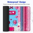 thumbnail image 4 of Pink Cute Desk Mat Mouse Pad Gaming Desk Pad XXL, Mousepad Large, Laptop Keyboard Mats for Desk, Full Desk Mouse Mat for Women Girl, 4 of 6