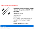 thumbnail image 2 of Rear Hatch Liftgate Lift Support Strut Kit - Set of 2 - Compatible with 2007 - 2012 GMC Yukon 2008 2009 2010 2011, 2 of 2