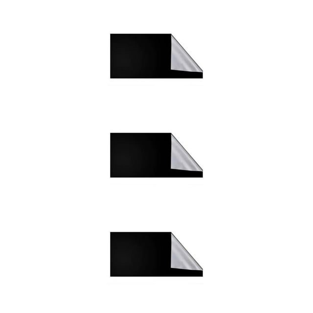 Wosthever Tela opaca de viaje negra fuerte adherencia fácil instalación 100 luz solar y protección y se puede cortar libremente 150*200 Type1 NO1