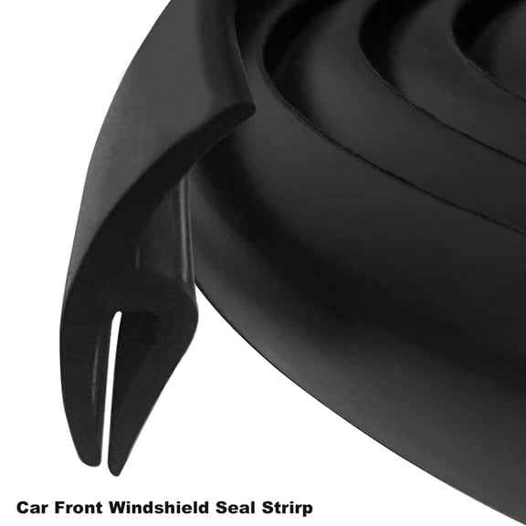 Windshield Rubber Seal Strip Car Weather Stripping Seal Strip for Windshield Sunroof Seal for Car/SUV Front Rear Windshield