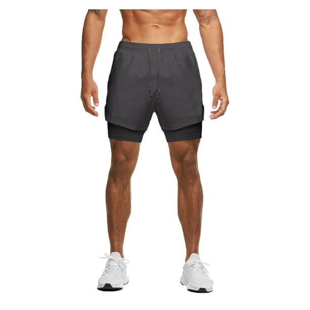 APEXFWDT Men's 2-in-1 Workout Running Shorts 7