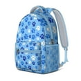 thumbnail image 2 of Blue Dog Paw Footprint Backpack for School,Cute School Bag,Schoolbag with Adjustable Shoulder Straps & Padded Back,15.3"x11"x6.7", 2 of 6