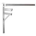 thumbnail image 2 of Knape & Vogt BK-0102-14 Heavy Duty Shelf Bracket, 14 in L, Steel, 2 of 3