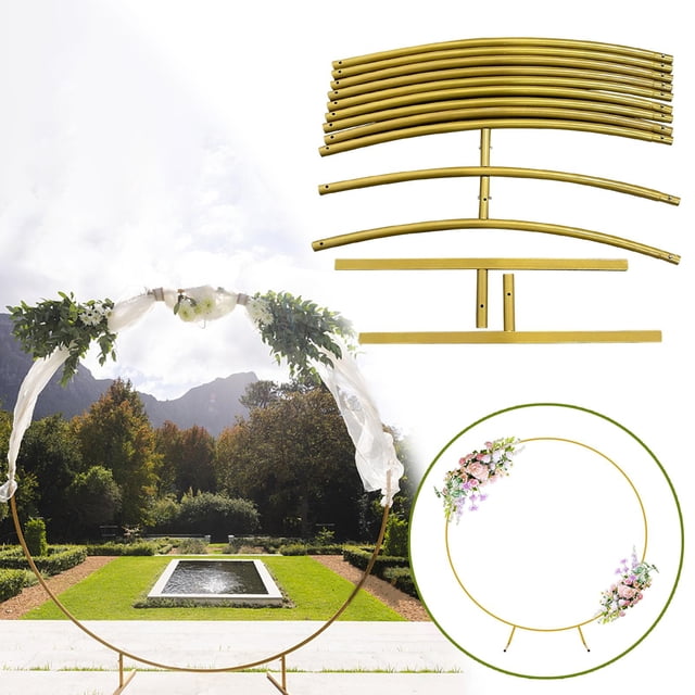 Superbe Arche de Ballon de Mariage, Support d'Arche de Mariage, Support de Fleurs, 11 Sections, 2,2 m