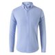 thumbnail image 1 of Blusa y camisa de manga larga con cuello alto para hombre, informal, con botones, de poliéster, de color liso y manga larga., 1 of 7