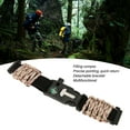 thumbnail image 4 of Correa de Reloj Paracord 6 en 1 Pulsera Paracord de 22 Mm Apta para Correa de Reloj Huami Pulsera Deportiva para Aventuras de Camping Al Aire Libre ANGGREK  Otros, 4 of 8