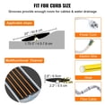 thumbnail image 3 of Rampa de goma VEVOR para coche, 1500 kg, capacidad 6,5 cm, 3 of 8