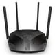 thumbnail image 1 of Router Inalambrico Mercusys MR70X Wi-Fi 6 AX1800 Doble Banda 1800Mbps 802.11ax negro, 1 of 5
