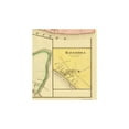 thumbnail image 2 of Historic City Map - Portsmouth Sciotoville Ohio - Hayes 1877 - Vintage Wall Art, 2 of 4