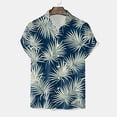 thumbnail image 5 of Mens Hawaiian Shirt Short Sleeve Button Down Shirts Tropical Floral Summer Beach Shirts,S-3XL, 5 of 7