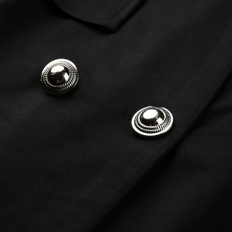 Black military style clearance dresses