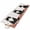 Red, variant on Round Rug 6Ft Washable Non-Slip, Cute Cats Circle Area Rugs for Living Room Bedroom, Modern Abstract Ink Painting Gray Striped Indoor Floor Mats Carpet Runner for Home Decor Aesthetic