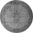 thumbnail image 1 of Ahgly Company Indoor Round Persian Gray Traditional Area Rugs, 6' Round, 1 of 1