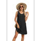 thumbnail image 4 of Vestido de Verano para Mujer, Color Negro, Talla XXL, 4 of 10