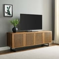 thumbnail image 1 of Modway Parker 73" TV Stand in Walnut, 1 of 8