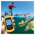 thumbnail image 3 of Écho-sondeur Portable Sonar Profondeur Océan Rivière Détecteur de Poissons Sans Fil, Facile à Utiliser, 3 of 6