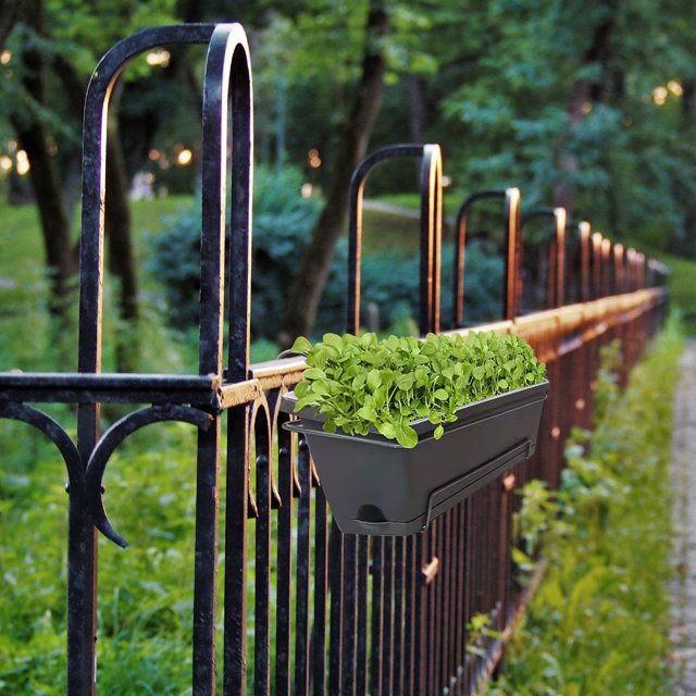 FESTFENDS Flower Hanging Rack Soporte Portátil Negro Para Colgar Plantas Y En