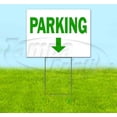 thumbnail image 1 of Parking Down (18" x 24") Yard Sign, Includes Metal Step Stake, 1 of 6