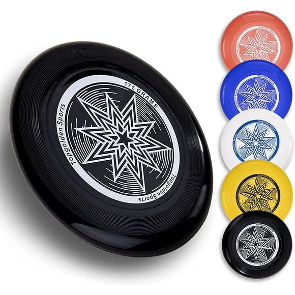 Ultimate Flying Disc 175 Gram, Sport Disc ，Loads of Colors Available, Suitable for Competitions, Team Flying Disc for Beach, Park, Pet, Camping and More,