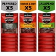thumbnail image 6 of 15 Pack - Jack Link's Bulk Beef Jerky Jalapeño, Peppered, Sweet & Hot Flavored Variety Pack, (15 - 1.25 oz. Bags), Snack Sized Packs, 6 of 8