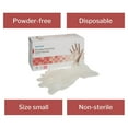 thumbnail image 3 of McKesson Vinyl Exam Gloves, Powder-Free, Disposable Medical Glove, Small, 150 Count, 10 Boxes, 1500 Total, 3 of 10