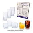 thumbnail image 4 of Juego Vasos Vidriera Santos 8 piezas de Vidrio Crsitalino Modelo 320, 4 of 4