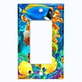 thumbnail image 5 of Metal Light Switch Plate Cover Colorful Ocean Coral Reef, 5 of 13