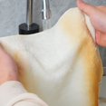 thumbnail image 4 of Paño de cocina que no se pega fácilmente Trapo de doble capa de aceite Paño de cocina de carbón de bambú para quitar aceite Estropajo engrosado, 4 of 5