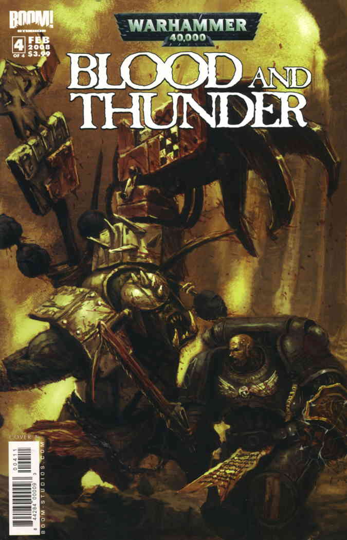Warhammer 40,000: Blood and Thunder #4A VF ; Boom! Comic Book