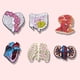 thumbnail image 2 of Órgano Creativo , Corazón , Broche De Esmalte Espécimen Recuerdo Mochila Insignia Ropa Regalo Para Amigos, 2 of 4
