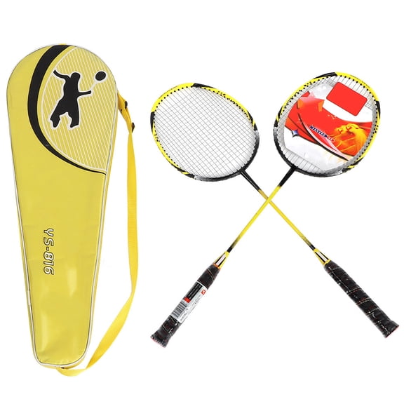 T-Shape Interface 26.4 Inch Badminton Racket, Badminton Racquet, Students Teachers For Amateur Class Family Entertainment