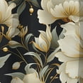 thumbnail image 4 of Designart "Victorian Motifs with a Contemporary Twist XI" Floral Blackout Curtain Single Panel, 4 of 4