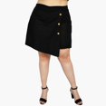 thumbnail image 1 of Short falda de lino Roman Fashion Talla extra modelo 2759 negro 42, 1 of 6