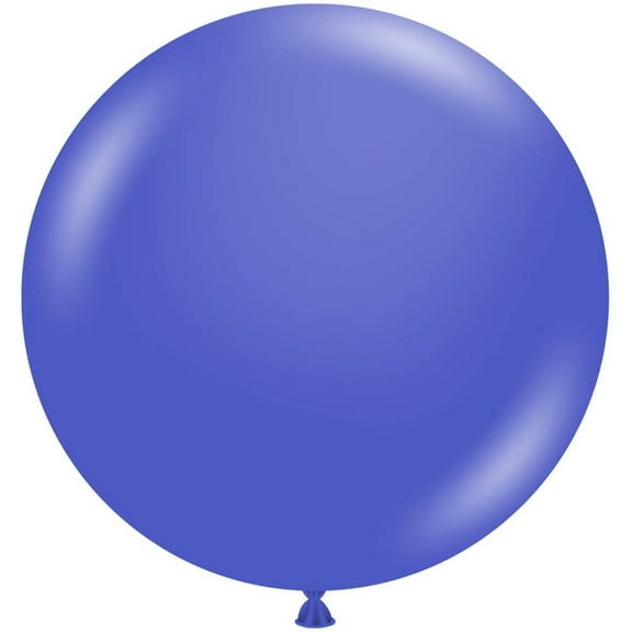 17 inch Tuftex Periwinkle Blue Latex Balloons (50 Pack) - Party Supplies Decorations