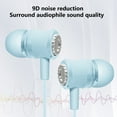 thumbnail image 2 of HLONK Wired Earbud Sensitive Fevers Sound Quality Universal 3.5mm In-ear Student Surround Gaming Earbud for Running, 2 of 8