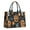 Halloween Pumpkins Skulls, variant on Large Capacity Tote Bag,Halloween Spider Web and Bats Handbag Fashion Luxury Tote Bag,15.7"x13"x 5.1" Inches,Laptop Compatible