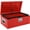 20x12x10in red steel, variant on 20inx12inx10in Truck Bed Tool Box Heavy Duty Steel with Gas Strut Lid Waterproof Orange Peel Finish Secure Storage Organizer for Pickup RV Trailer Black