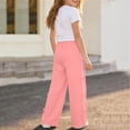 thumbnail image 5 of FSYBOA Girls Casual Outfit Sets, Relaxed Summer 2 Piece Fashion Kids Clothing Set Pink Size 9-10T, 5 of 5