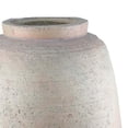 thumbnail image 2 of Benjara Kilu Decorative Vase- Rugged Texture- 24" Metallic Gray Resin, 2 of 6
