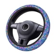 thumbnail image 2 of Sigee Colorful Mushrooms for Steering wheel cover Elastic Steering Wheel Cover Universal Fit Steering Wheel Cover, 2 of 6