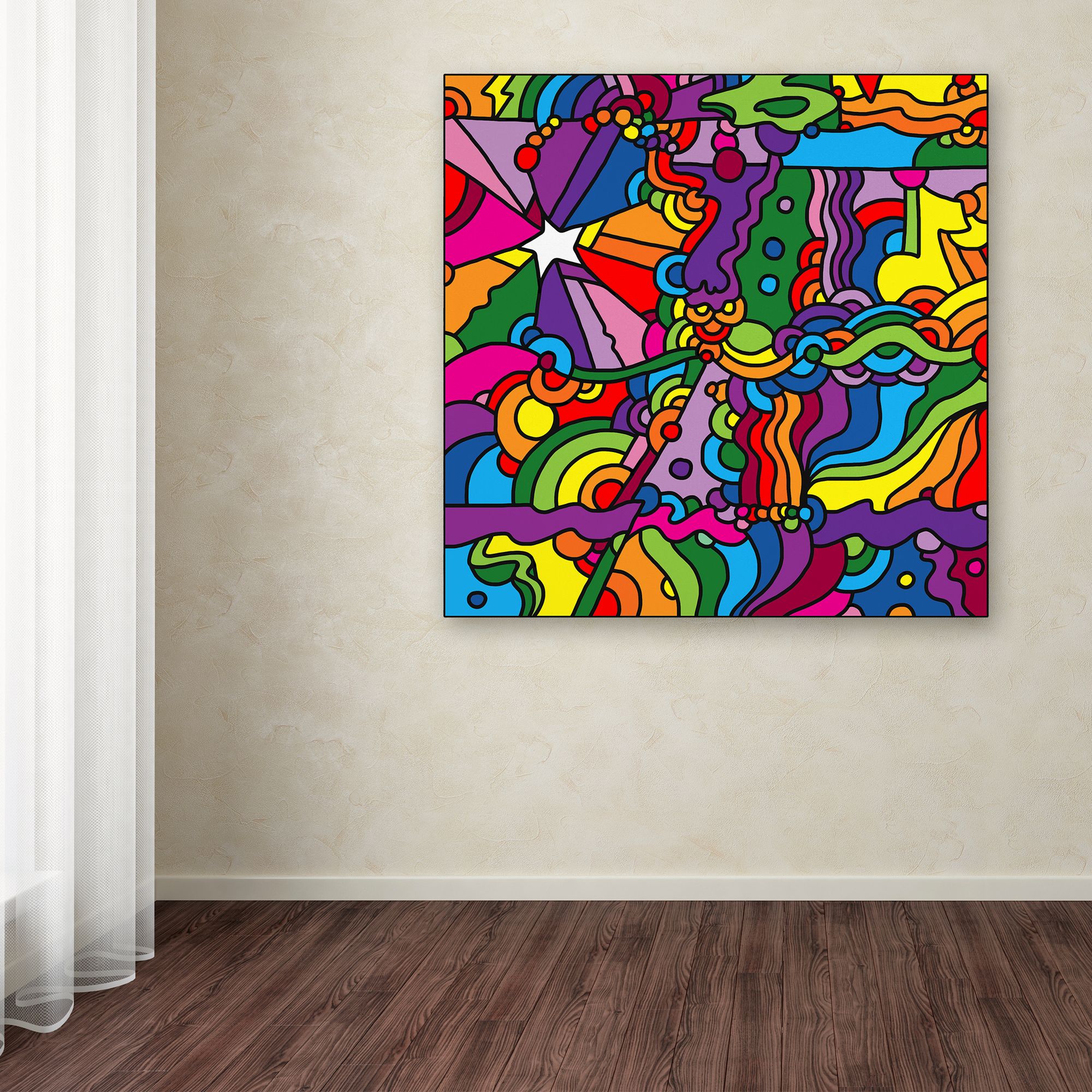 Trademark Fine Art 'Pop Art Mambo 216A' Canvas Art by Howie Green