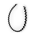 thumbnail image 3 of Minnieouse Hair Hoop Metal Ondulado Grosor Negro Unisex Estilo simple Flexible Buenos regalos Equipo deportivo para hombres Mujeres Grandes olas Accesorio para el cabello Ola 1 Minnieouse AP008943-01B, 3 of 6