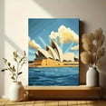 thumbnail image 6 of Sydney Opera House Canvas Print/Decorative Painting，Suitable for Living Room，Bedroom，Office，Hotel，and Restaurant Decoration., 6 of 8