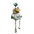 thumbnail image 3 of Adorno de granja de pollo colgantes Bewildely de resina hecho a mano para patio hogar jardín decorativo Verde, 3 of 6